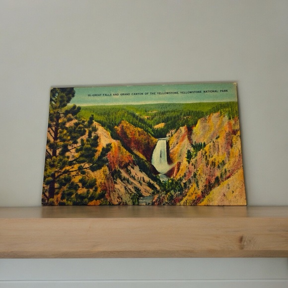 Vintage Postcard - Natural Bridge, Douglas, Wyoming, USA - Picture 3 of 4